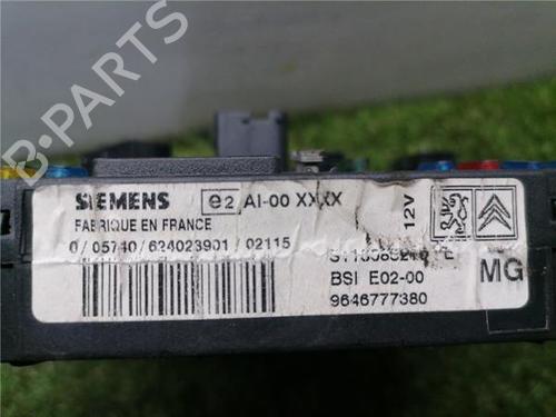 Fuse box PEUGEOT 206 CC (2D) 1.6 | BP36681835E1 - Image 3