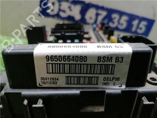 Fuse box PEUGEOT 307 Break (3E) 2.0 HDI 110 | BP31890263E1