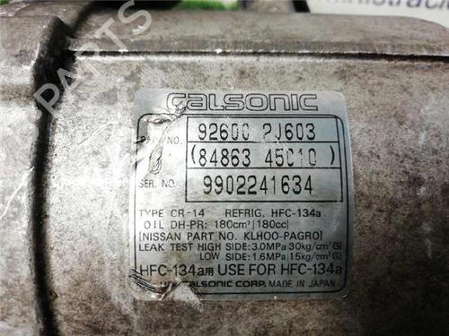 AC compressor NISSAN PRIMERA (P11) 2.0 TD | BP31896940M34 