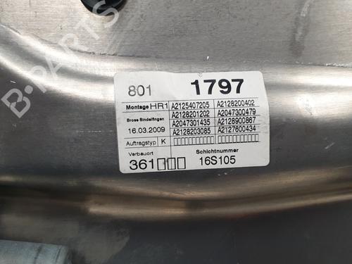 Rudehejsemekanisme Højre bagtil MERCEDES-BENZ E-CLASS (W212) | BP32052182C25