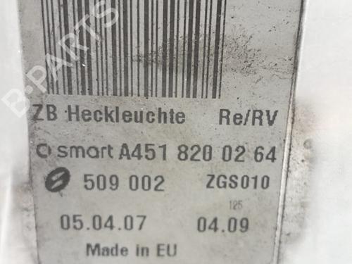 Right taillight SMART FORTWO Coupe (451) 1.0 (451.331, 451.380) | BP32058752C35 - Image 3