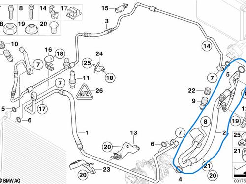AC-rør BMW 1 (E87) 120 d | BP32049845M126