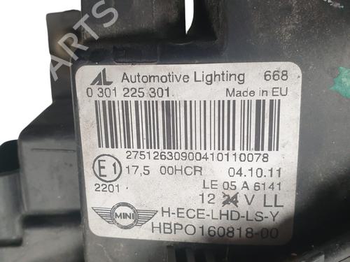 left-headlight-mini-mini-r56-2005-2006-2007-2008-2009-2010-2011-2012-2013-2014-32057066 main image