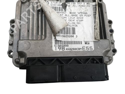 Used Engine control unit (ECU) FIAT BRAVO II (198_) 1.6 D Multijet (198AXH1B) (105 hp) 32057747