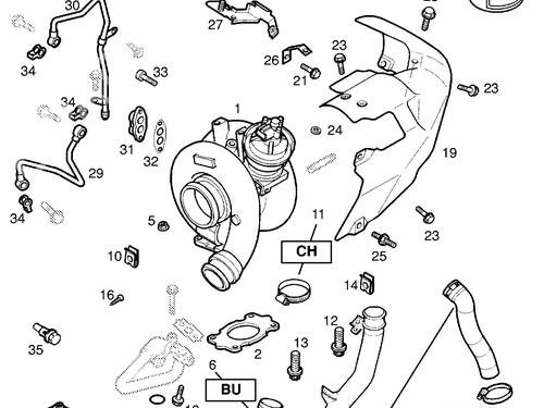 Intercooler pipe OPEL SIGNUM Hatchback (Z03)  | BP32052922M127  - Image 5