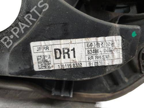 Rear right window mechanism KIA OPTIMA (JF) 1.7 CRDi | BP32056592C25 