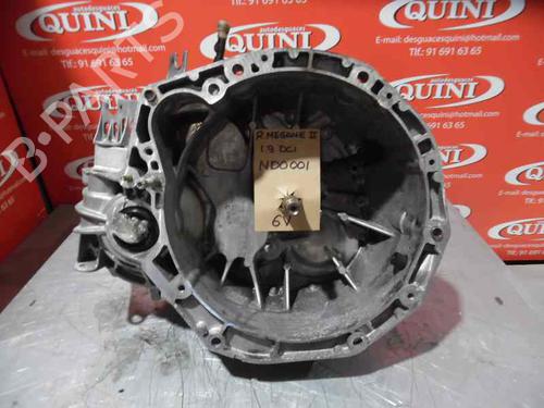 Used Gearbox Gearbox RENAULT MEGANE II Saloon (LM0/1_) 1.9 dCi (LM0G, LM1G, LM2C) (120 hp) 32057941 32057941