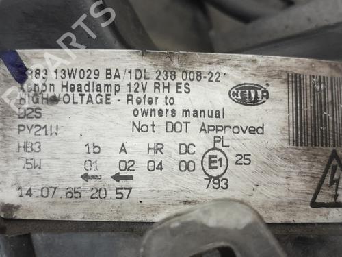 Right headlight JAGUAR S-TYPE II (X200) 2.7 D | BP32371993C29