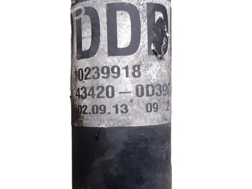 Left front driveshaft TOYOTA YARIS (_P13_) | BP32055755M38