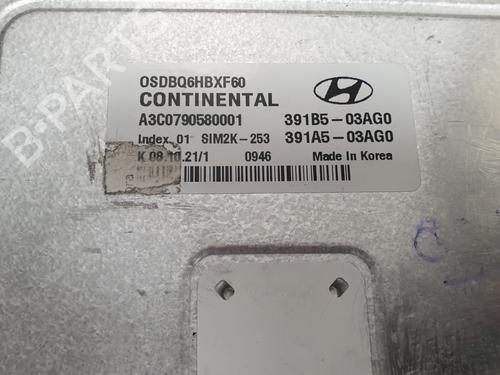 Engine control unit (ECU) HYUNDAI KONA (SX2) | BP32058197M57 - Image 3