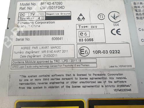 Electronic module TOYOTA PRIUS (_W3_) 1.8 Plug-in Hybrid (ZVW30, ZVW35) | BP36532490M83 - Image 2
