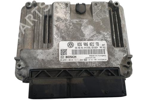 Used Engine control unit (ECU) SKODA OCTAVIA II (1Z3) [2004-2013]  32055817