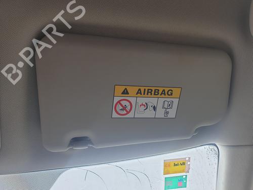 Højre solskærm NISSAN PULSAR Hatchback (C13) [2014-2026]  32049305