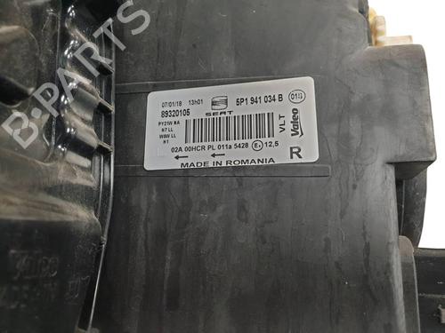 Right headlight SEAT LEON (1P1) 1.4 TSI | BP39563108C29 - Image 5