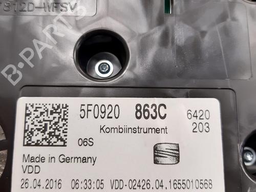 Instrument cluster SEAT LEON (5F1) 1.6 TDI | BP32055969C47 - Image 2