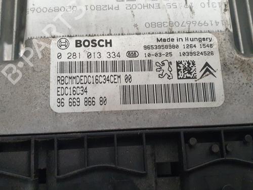 Engine control unit (ECU) PEUGEOT 3008 I MPV (0U_) 1.6 HDi | BP32053323M57