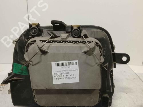 Used Left headlight Left headlight FIAT DOBLO Box Body/MPV (223_) 1.9 D (223ZXB1A) (63 hp) 36713700 36713700