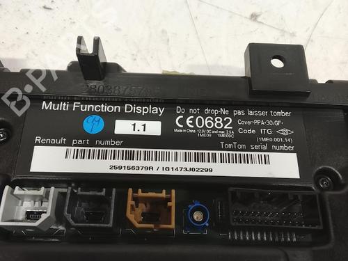 Used Display monitor Display monitor RENAULT CAPTUR I (J5_, H5_) 0.9 TCe 90 (90 hp) 40523697 40523697