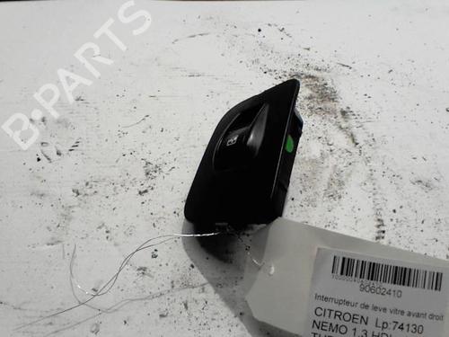 Used Right front window switch Right front window switch CITROËN NEMO Box Body/MPV (AA_) 1.3 HDi 75 (75 hp) 36749202 36749202