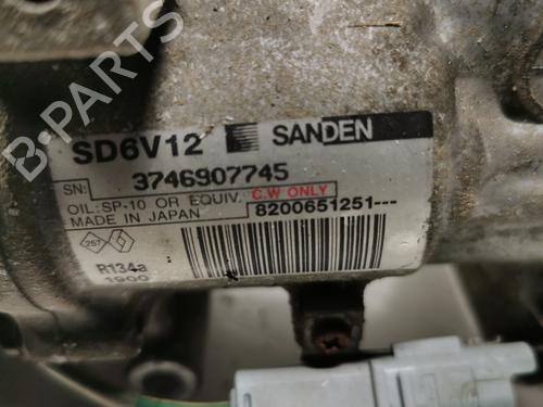 Used AC compressor AC compressor RENAULT MODUS / GRAND MODUS (F/JP0_) 1.5 dCi (FP0G, JP0G) (68 hp) 36709351 36709351