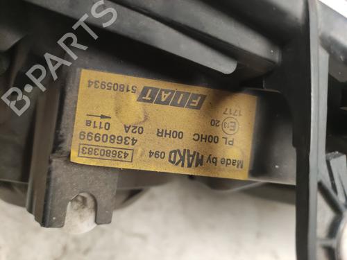 Used Right headlight Right headlight FIAT DOBLO MPV (119_, 223_) 1.3 D Multijet (84 hp) 36751116 36751116