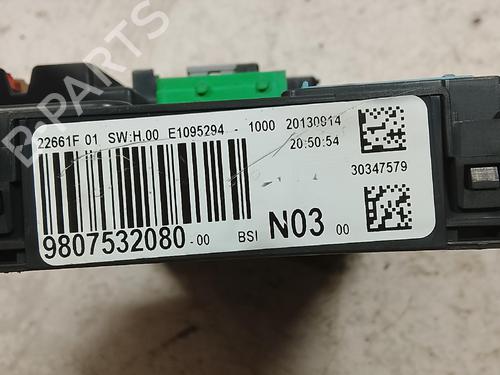 Used Fuse box Fuse box PEUGEOT 208 I (CA_, CC_) 1.6 HDi (114 hp) 40270390 40270390