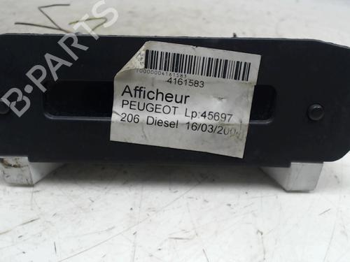Used Display monitor Display monitor PEUGEOT 206 Van [1999-2009] 36730364 36730364