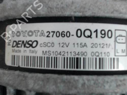 Alternator TOYOTA AYGO (_B4_) 1.0 VVTi (KGB40) | BP36746981M7 - Image 3