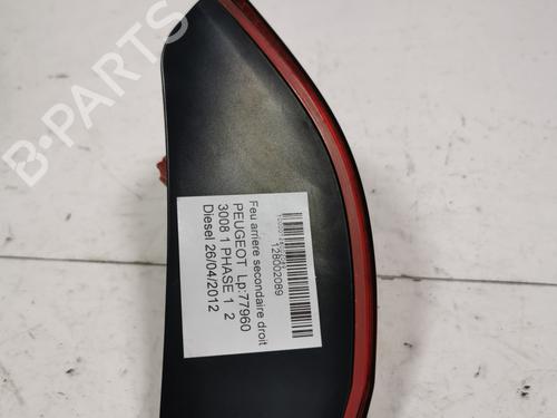 Used Right tailgate light Right tailgate light PEUGEOT 3008 I MPV (0U_) [2009-2017] 36720491 36720491