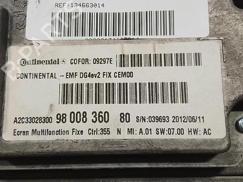display-monitor-citroen-c4-ii-nc_-2009-40221582 main image