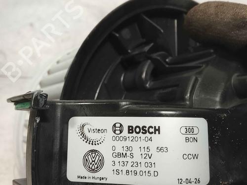Used Heater blower motor Heater blower motor VW UP! (121, 122, BL1, BL2, BL3, 123) 1.0 (60 hp) 36712324 36712324