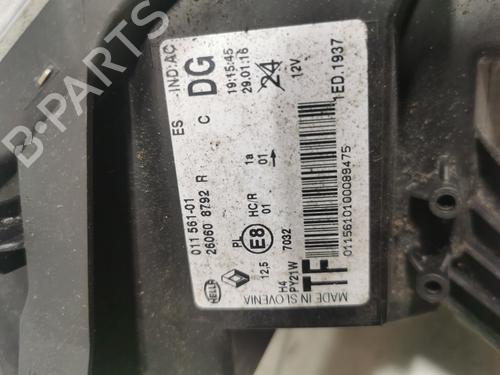 Used Left headlight Left headlight RENAULT TWINGO III (BCM_, BCA_) 1.0 SCe 70 (71 hp) 36717910 36717910