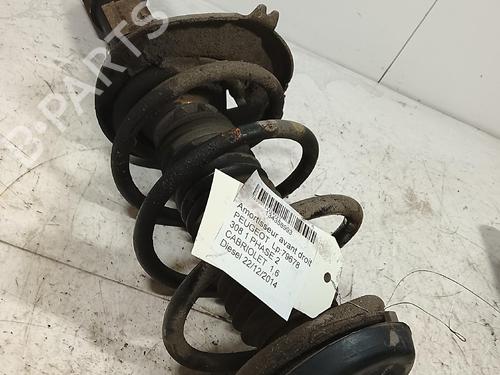 Used Right front shock absorber Right front shock absorber PEUGEOT 308 CC (4B_) 1.6 HDi (114 hp) 40018449 40018449