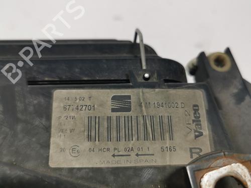 Right headlight SEAT LEON (1M1) 1.9 TDI | BP36705708C29 - Image 2