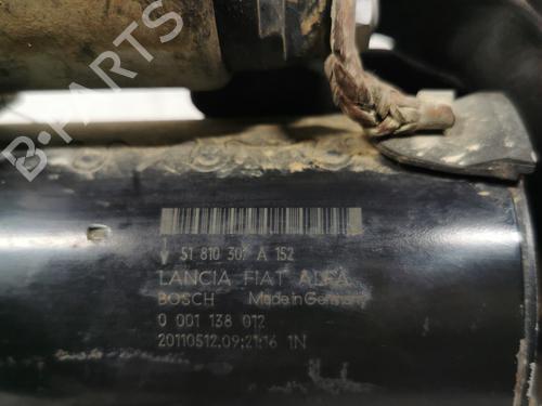 Used Starter Starter CITROËN NEMO Box Body/MPV (AA_) 1.3 HDi 75 (75 hp) 36708283 36708283