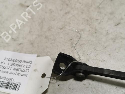 Used Hinge/Door check strap Hinge/Door check strap CITROËN C3 II (SC_) 1.4 HDi 70 (SC8HZC, SC8HR0, SC8HP4) (68 hp) 36719461 36719461