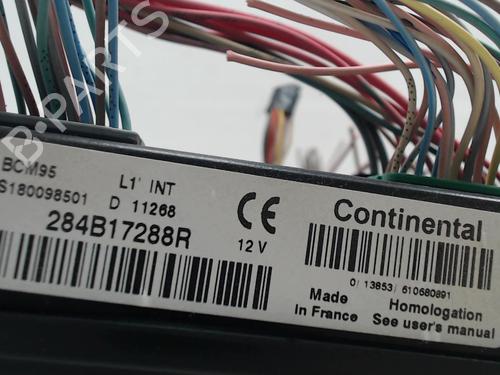 Used Fuse box Fuse box RENAULT SCÉNIC III (JZ0/1_) 1.5 dCi (110 hp) 36743641 36743641