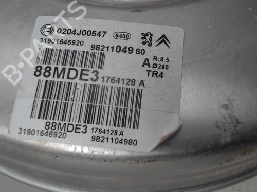 Used Servo brake Servo brake CITROËN BERLINGO (ER_, EC_) 1.2 PureTech 130 (131 hp) 36742371 36742371