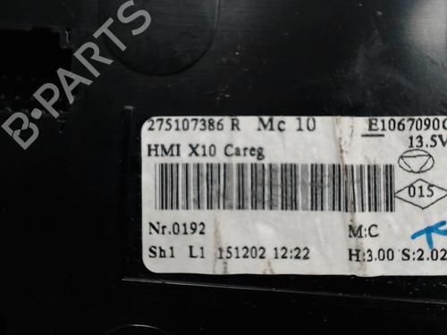 Climate control RENAULT ZOE (BFM_) ZOE | BP36748024I5 - Image 2