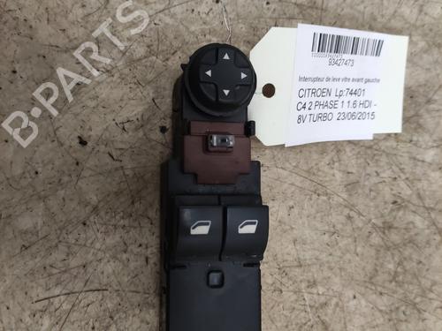 Left front window switch CITROËN C4 II (NC_) 1.6 HDi 90 | BP36750189I27 - Image 2