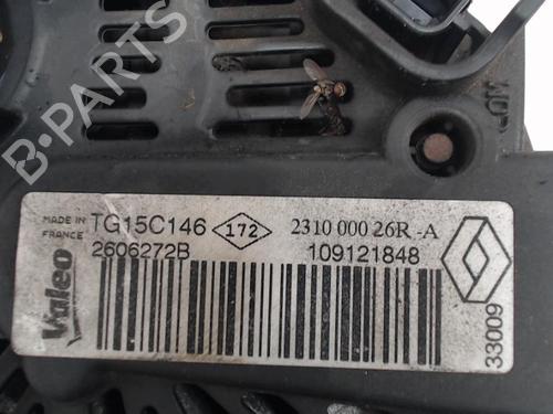 Used Alternator Alternator RENAULT MEGANE III Hatchback (BZ0/1_, B3_) 1.5 dCi (BZ09, BZ0D, BZ1W, BZ29, BZ14) (110 hp) 36741858 36741858