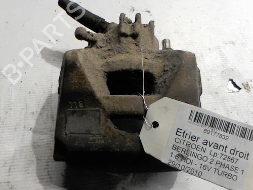 Bremssattel rechts vorne für Bremssattel rechts vorne CITROËN BERLINGO Box Body/MPV (B9) 1.6 HDi 90 16V (90 hp) 36748634 36748634