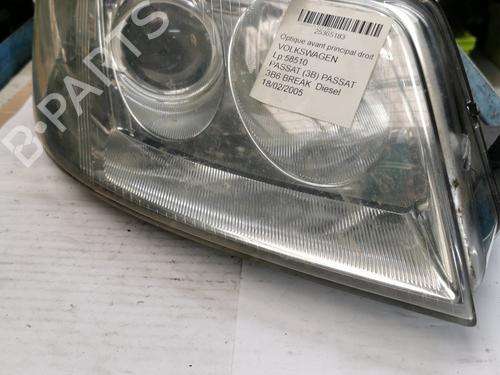 Used Right headlight Right headlight VW PASSAT B5.5 Variant (3B6) 1.9 TDI (130 hp) 36723544 36723544