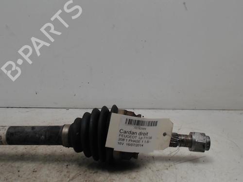 Used Right front driveshaft Right front driveshaft PEUGEOT 208 I (CA_, CC_) 1.6 VTi (120 hp) 36745614 36745614