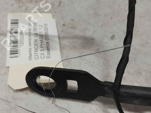 Sikkerhedssele-spænde CITROËN C3 III (SX) 1.2 VTi 68 | BP36713745I32 - Image 3