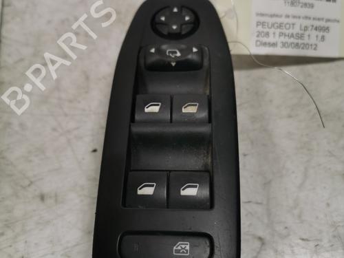 Left front window switch PEUGEOT 208 I (CA_, CC_) 1.6 HDi | BP36712341I27 - Image 3