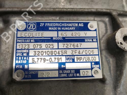 Gearbox RENAULT MASTER III Platform/Chassis (EV, HV, UV) | BP36706346M3 - Image 2