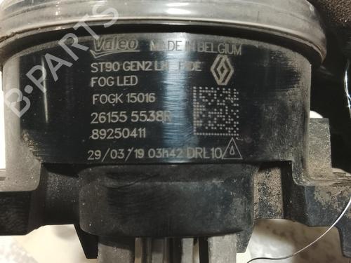 Used Left front fog light Left front fog light RENAULT CAPTUR I (J5_, H5_) 1.5 dCi 90 (J5N4, J5M5, J5MW, J5M6, J5AL, J5AJ) (90 hp) 39688859 39688859