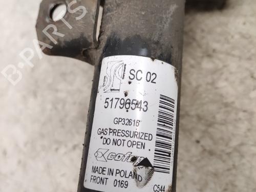 Used Left front shock absorber Left front shock absorber FIAT PUNTO EVO (199_) 1.6 D Multijet (120 hp) 36749878 36749878