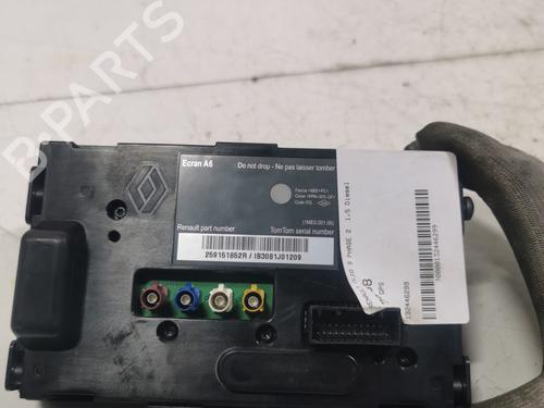 Used Display monitor Display monitor RENAULT CLIO III (BR0/1, CR0/1) 1.5 dCi (BR17, CR17) (86 hp) 39037849 39037849